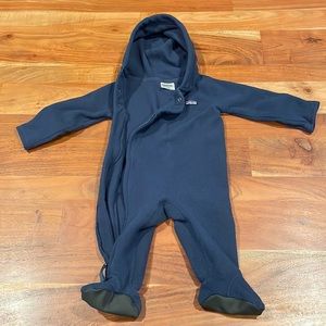 Patagonia baby bunting fleece